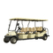 6 Seats Sightseeing Car Shuttle Bus With 3.7KW Motor Controller